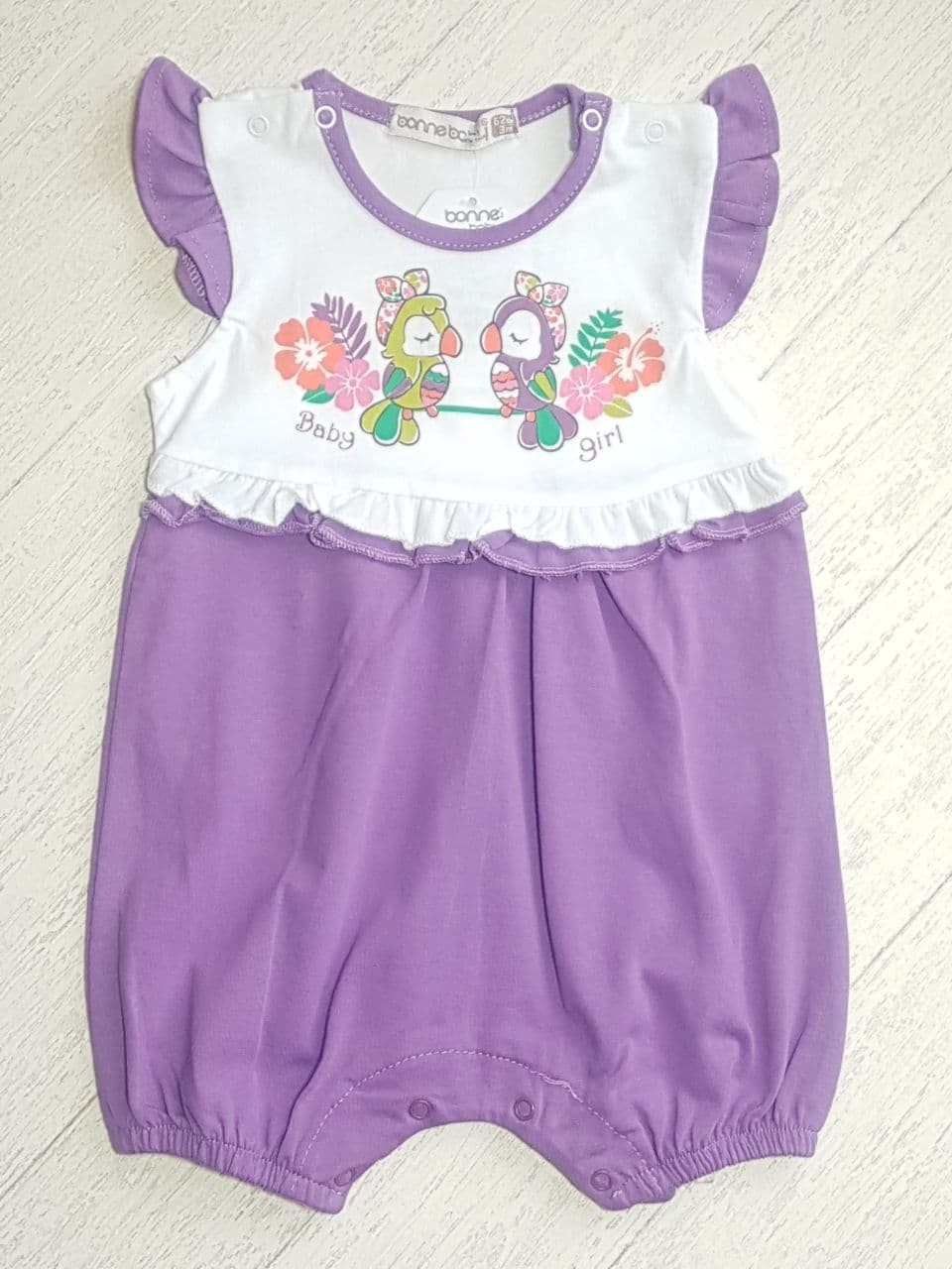 

Пісочник для дівчинки Bonne baby фіолетовий 381141-01-74