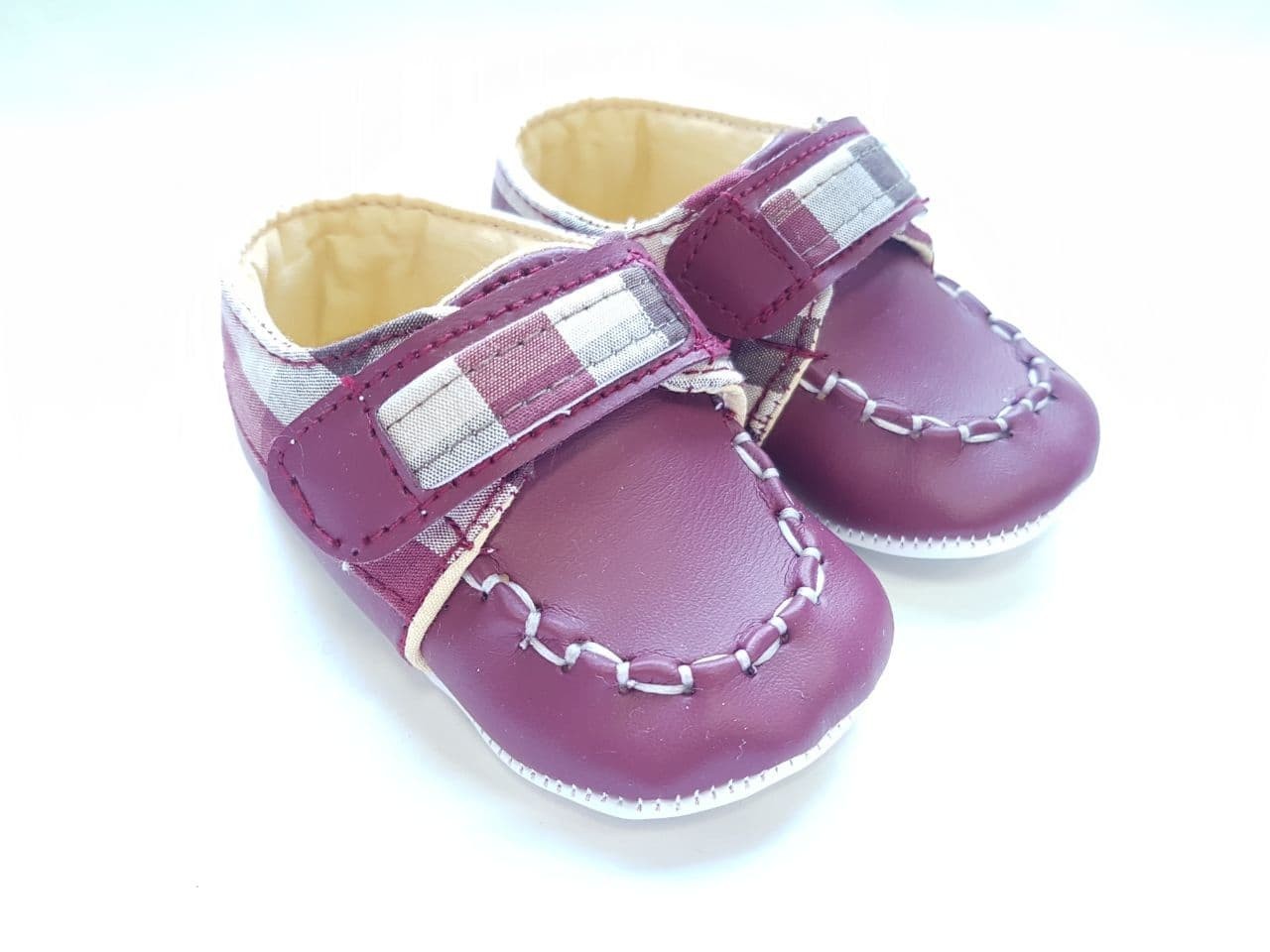 

Пинетки Papulin бордовые экокожа (3052-17)