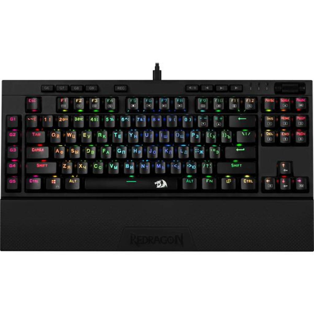 

Клавиатура Redragon Broadsword RGB USB Black (77548)
