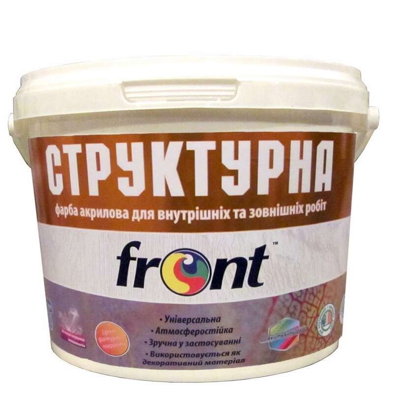 

Краска Front Краска структурная 12л