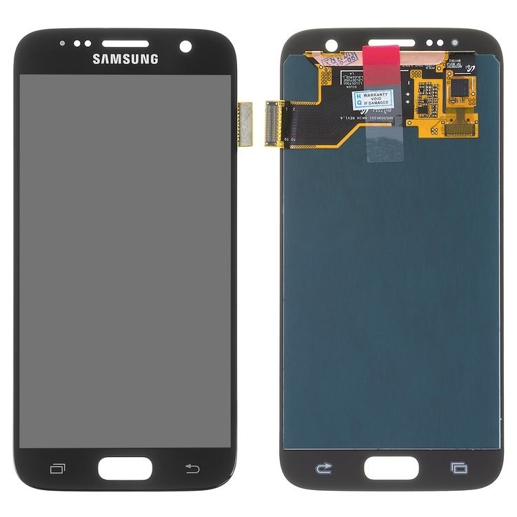 

Дисплей для Samsung G930 Galaxy S7 чорний із сенсорним екраном оригінал переклеєне скло