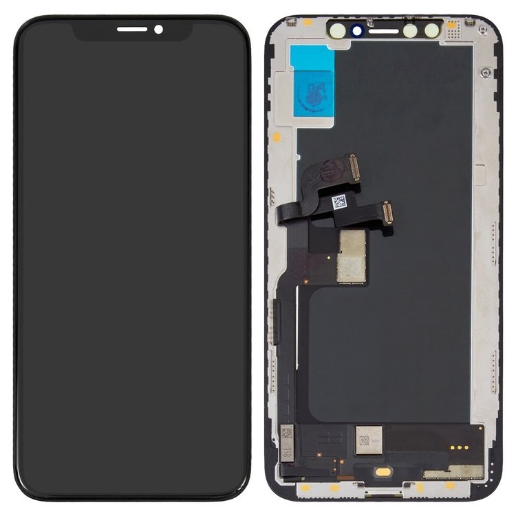

Дисплей для Apple iPhone XS чорний із сенсорним екраном з рамкою OLED original