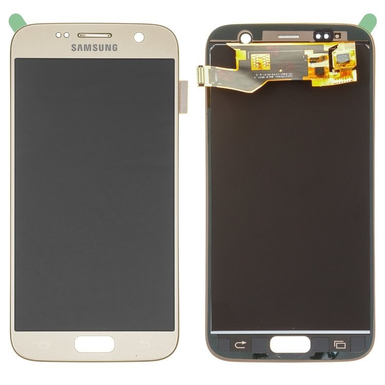 

Дисплей для Samsung G930 Galaxy S7 золотистий із сенсорним екраном з регулюванням яскравості TFT Best copy