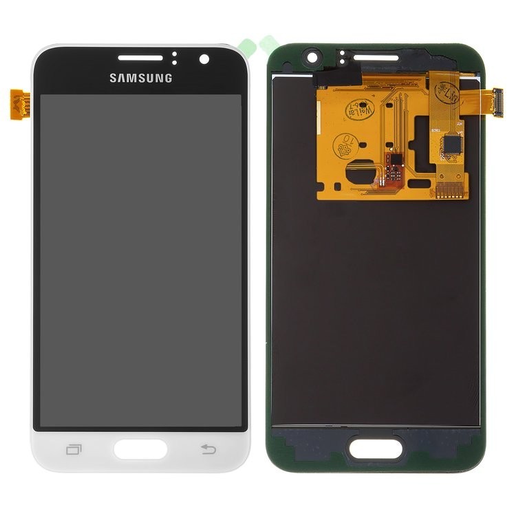 

Дисплей для Samsung J120 Galaxy J1 2016 білий із сенсорним екраном з регулюванням яскравості TFT Best copy