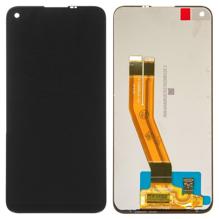 

Дисплей для Samsung A115 Galaxy A11 M115 Galaxy M11 чорний із сенсорним екраном оригінал переклеєне скло