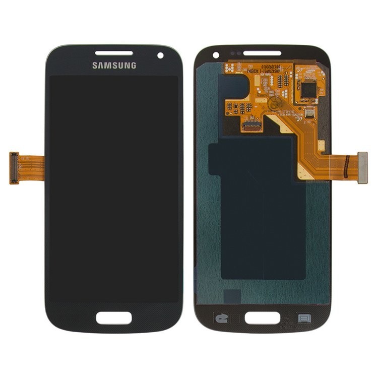 

Дисплей для Samsung I9190 Galaxy S4 mini I9192 Galaxy S4 Mini Duos I9195 Galaxy S4 mini синій із сенсорним екраном оригінал переклеєне скло