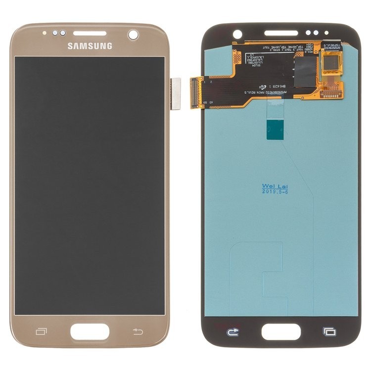 

Дисплей для Samsung G930 Galaxy S7 золотистий із сенсорним екраном OLED High Copy