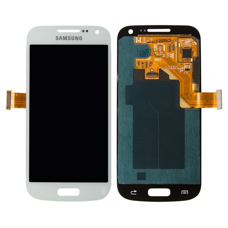 

Дисплей для Samsung I9190 Galaxy S4 mini I9192 Galaxy S4 Mini Duos I9195 Galaxy S4 mini білий із сенсорним екраном оригінал переклеєне скло
