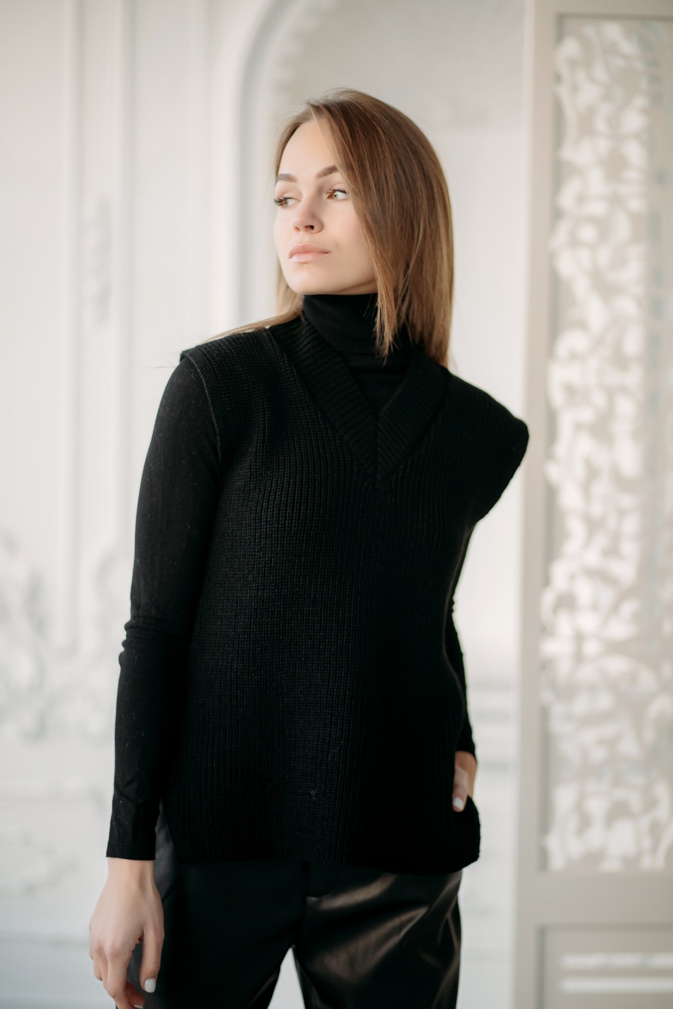 

Жилет Verevka Trend One size черный