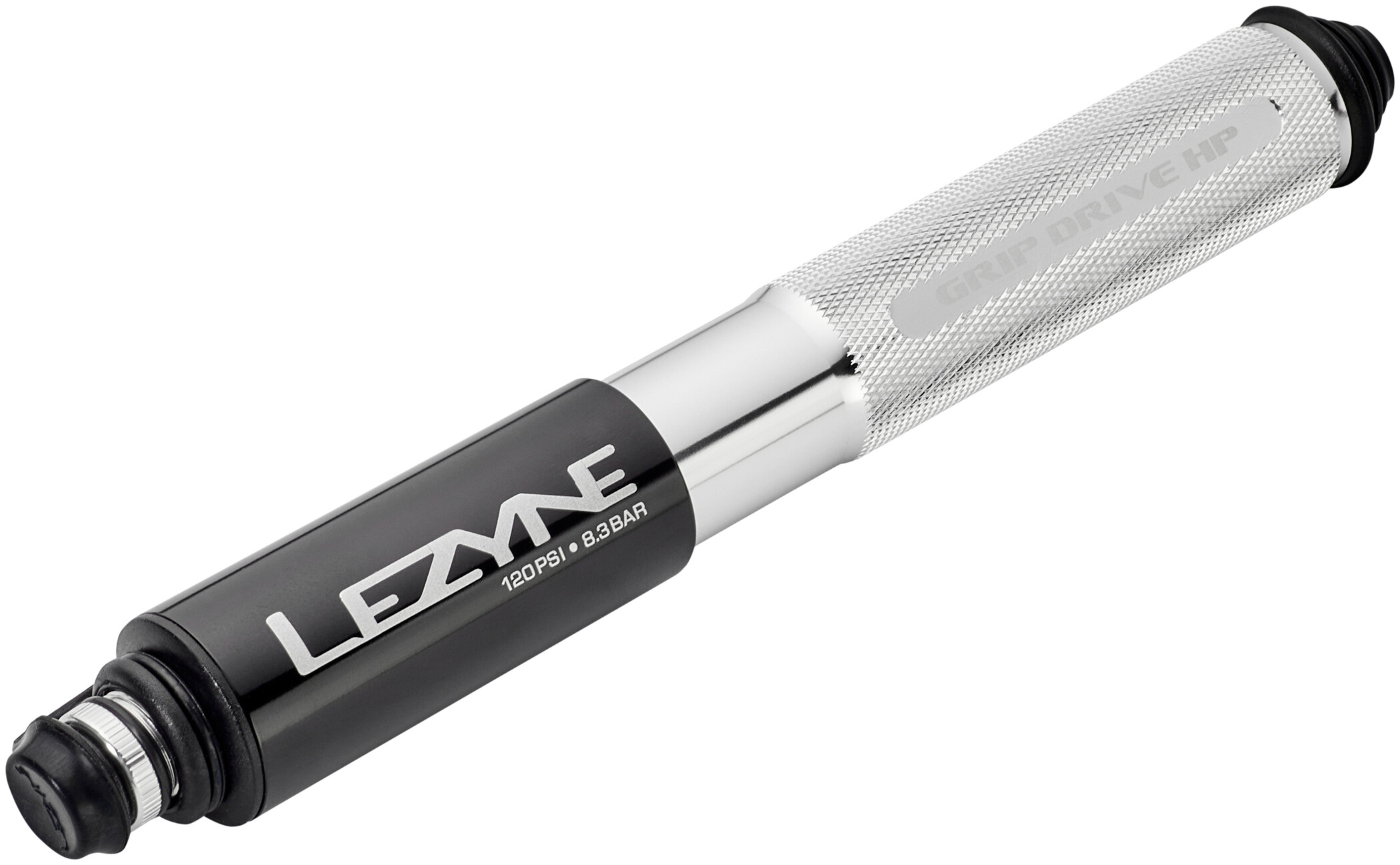 

Ручний насос Lezyne GRIP DRIVE HP - S Сріблястий 120psi Y14