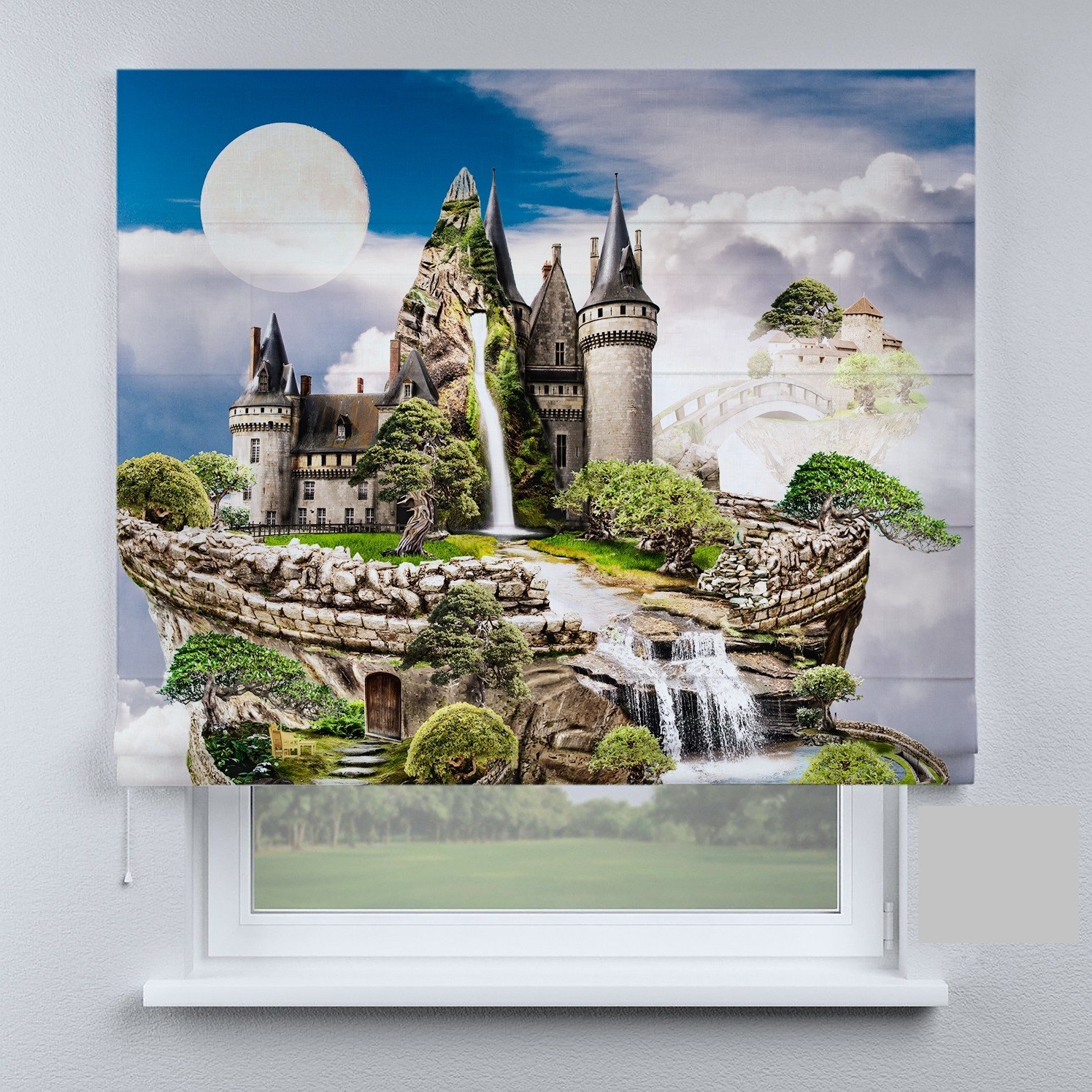 

Римские шторы DECOLIV сказочный замок 50*170 см