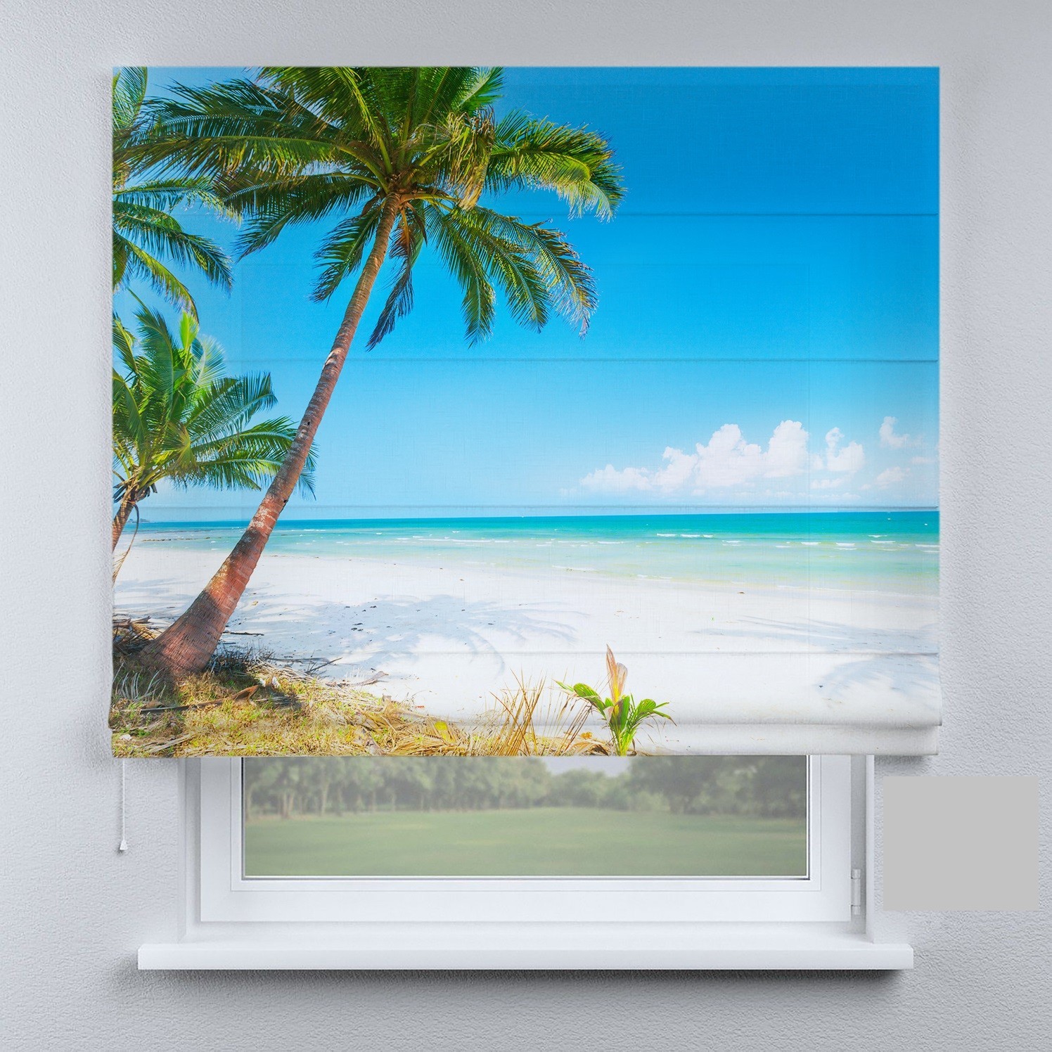 

Римские шторы DECOLIV пляж 160*170 см