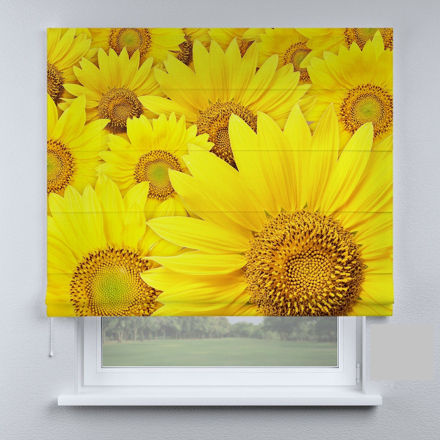 

Римские шторы DECOLIV подсолнухи большие 250*170 см