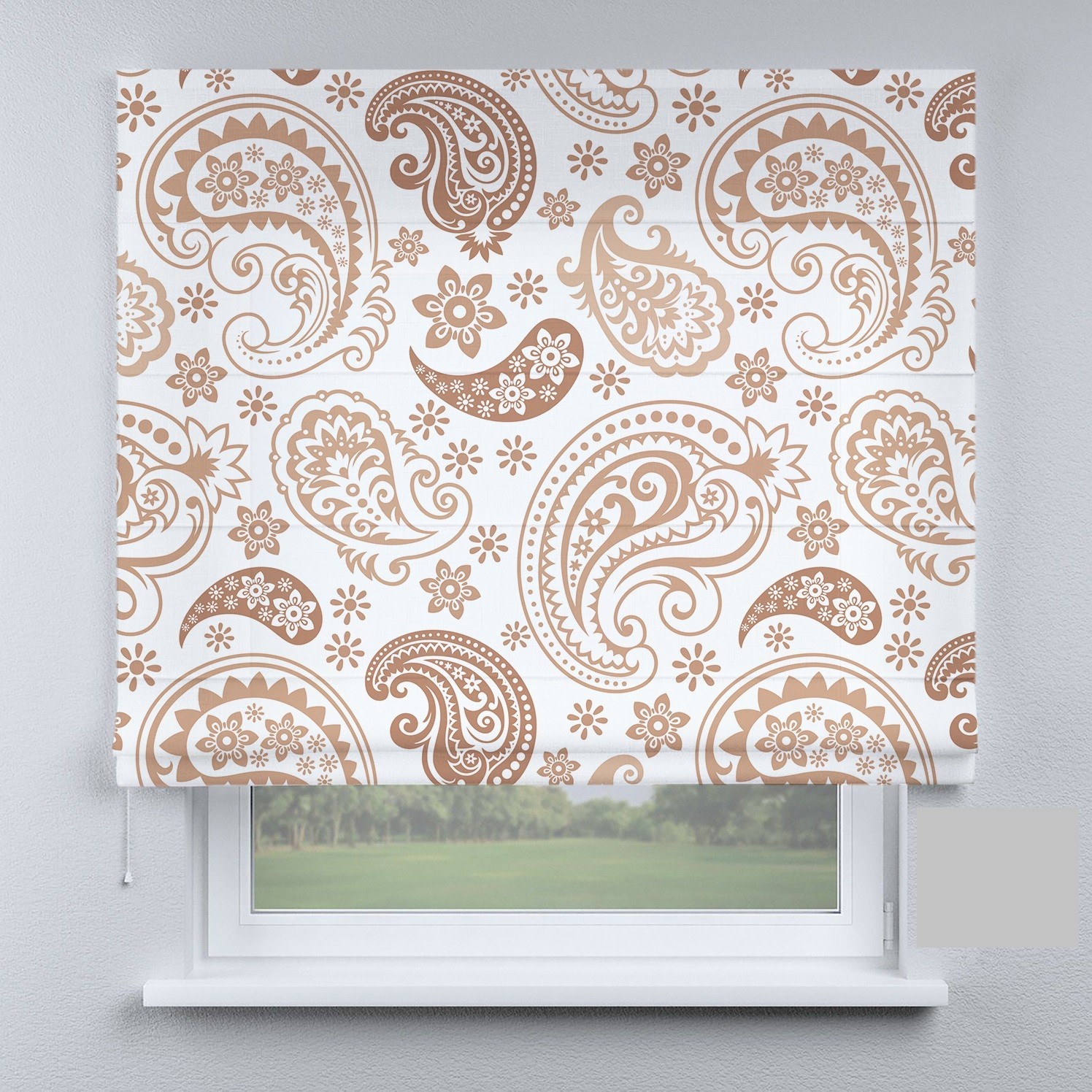 

Римские шторы DECOLIV бежевый большой французский кантри 230*170 см