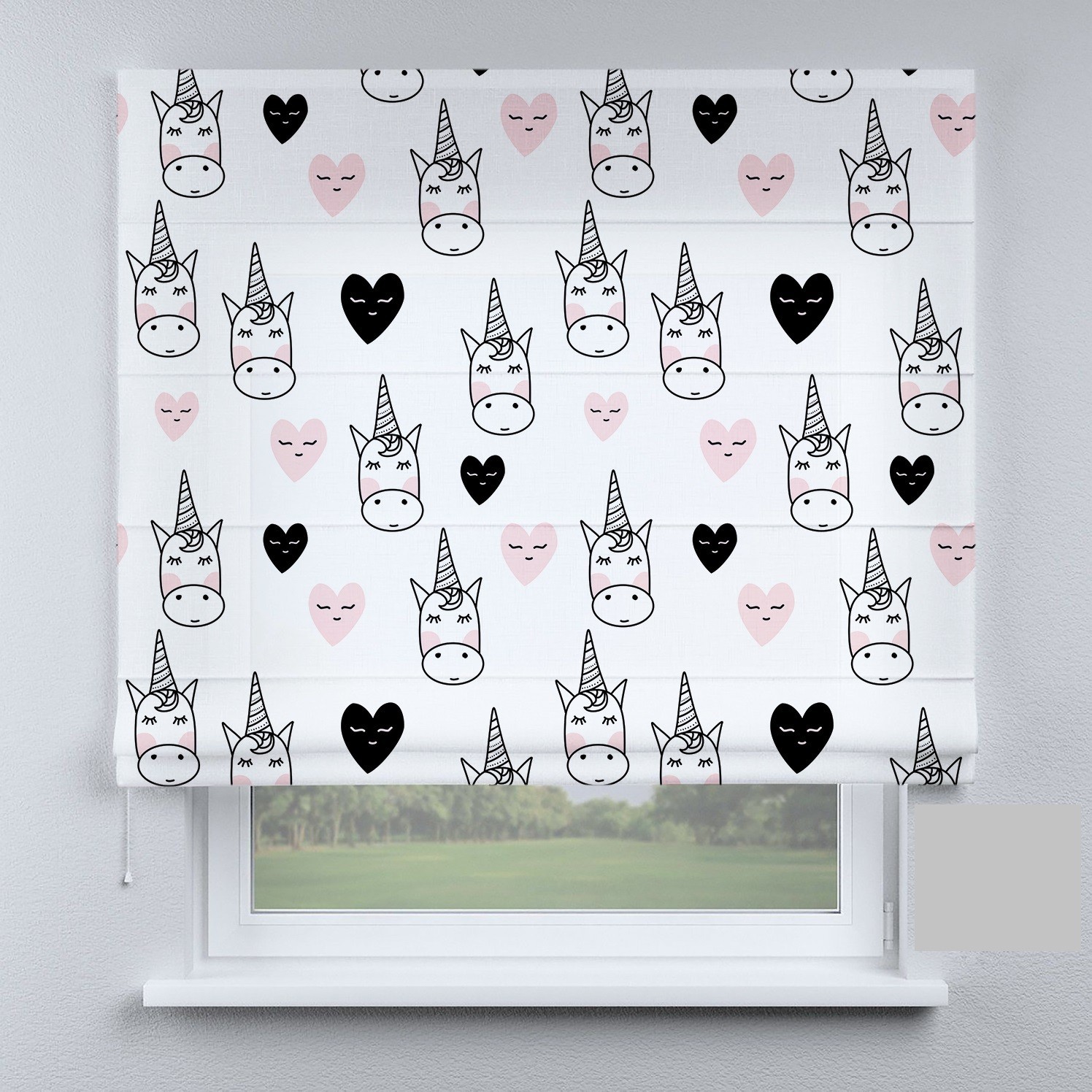 

Римские шторы DECOLIV разноцветные детские 210*170 см