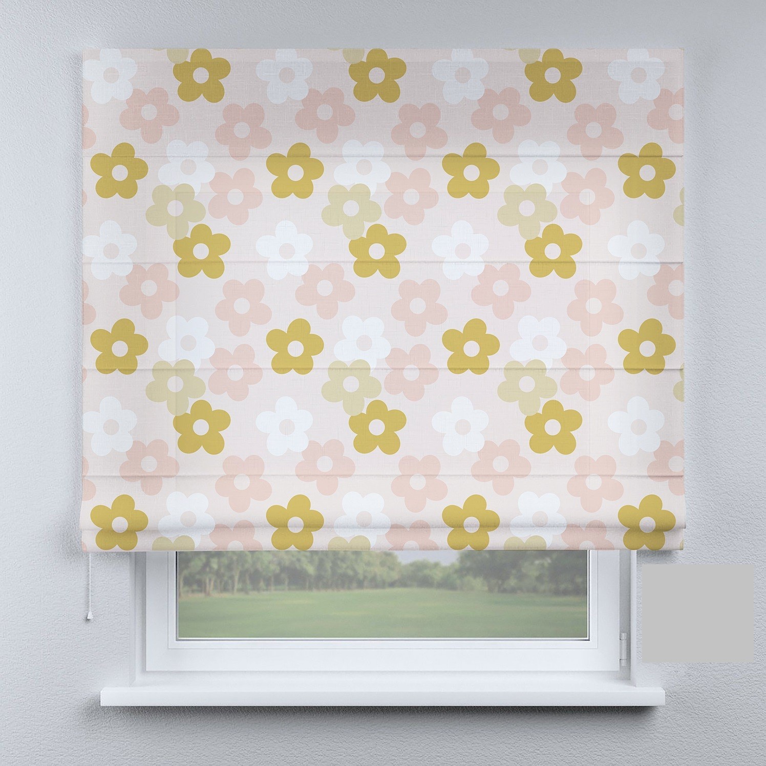 

Римские шторы DECOLIV цветочки 230*170 см