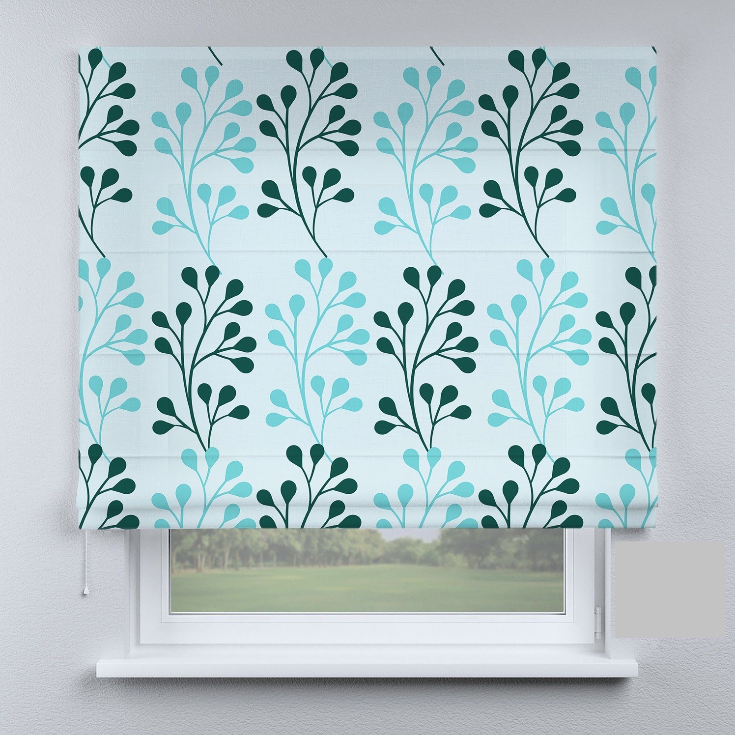 

Римские шторы DECOLIV прованс гроны большие 280*170 см