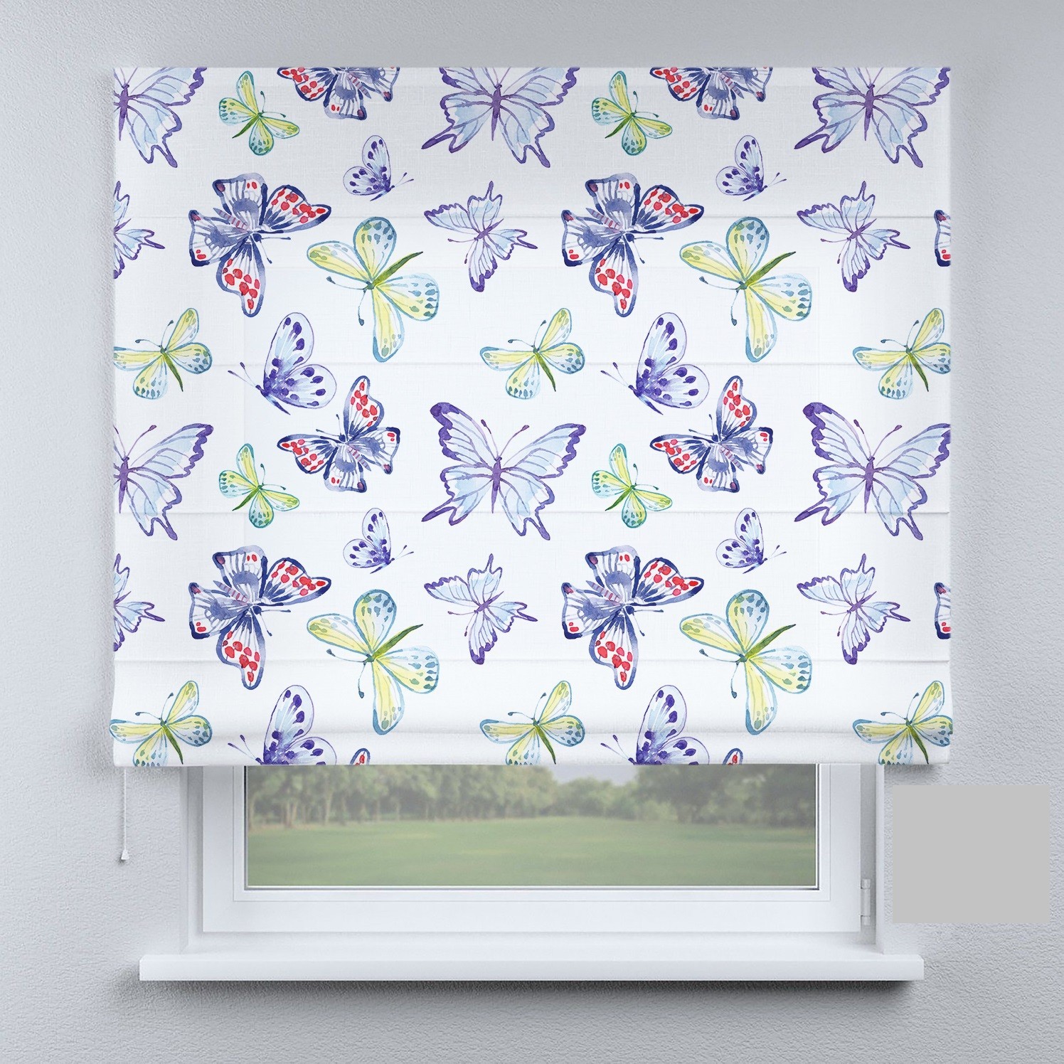 

Римские шторы DECOLIV бабочки Каллима 50*170 см