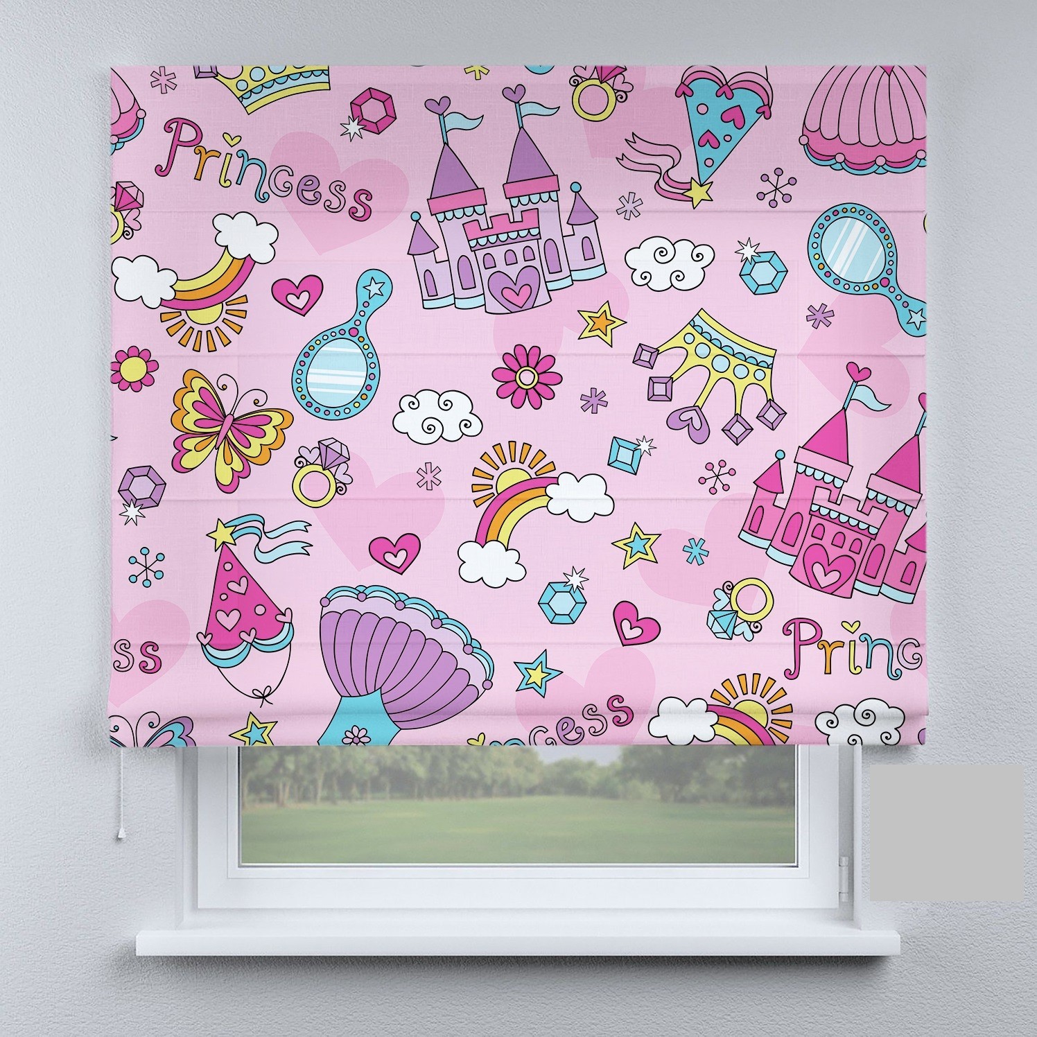 

Римские шторы DECOLIV замок принцессы 300*170 см