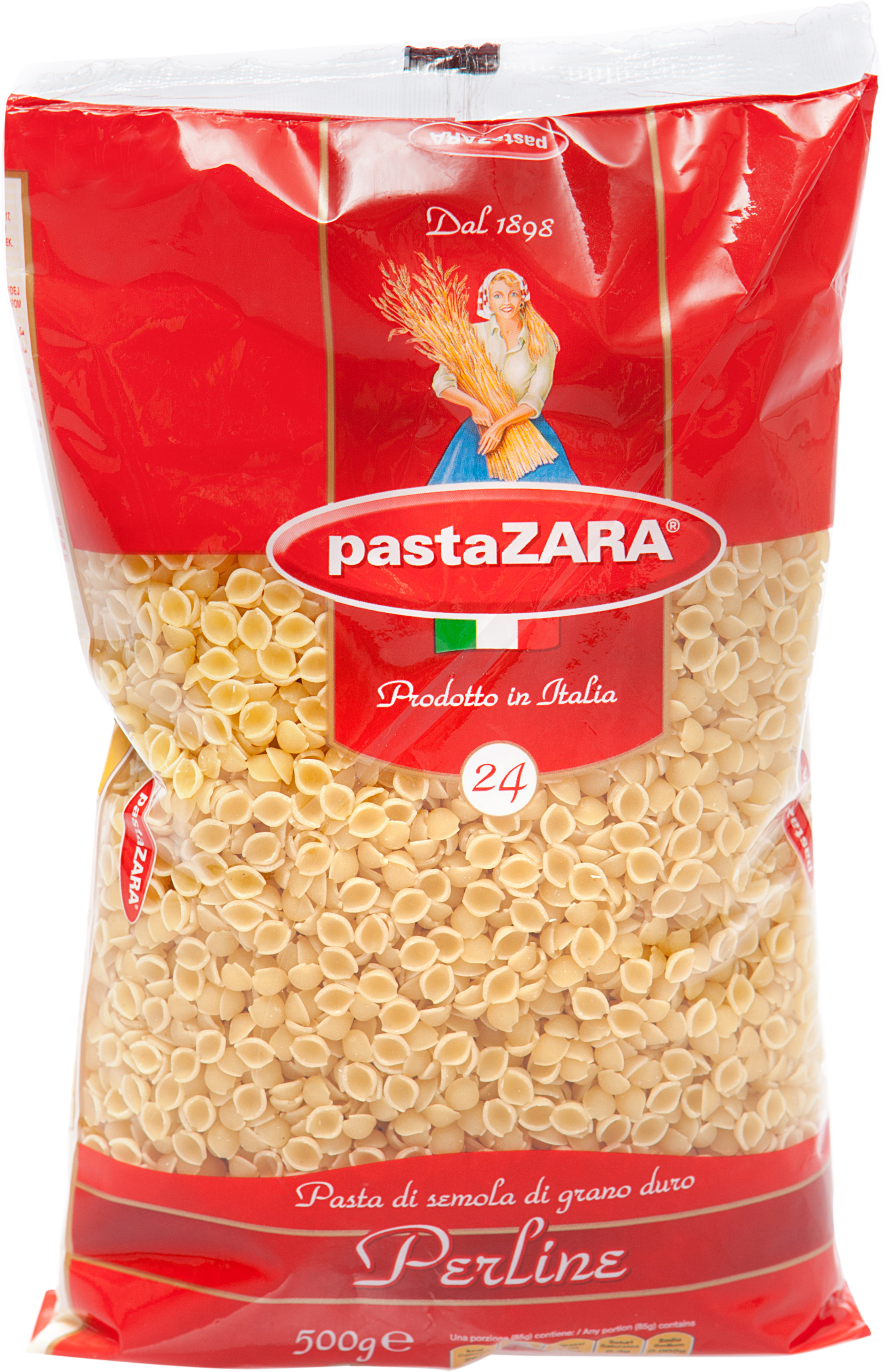 Макарони Pasta Zara Perline 500 г (8004350130242) – купити за низькою ціною  в Києві, Харкові, Дніпрі, Одесі, Львові, Україні | ROZETKA