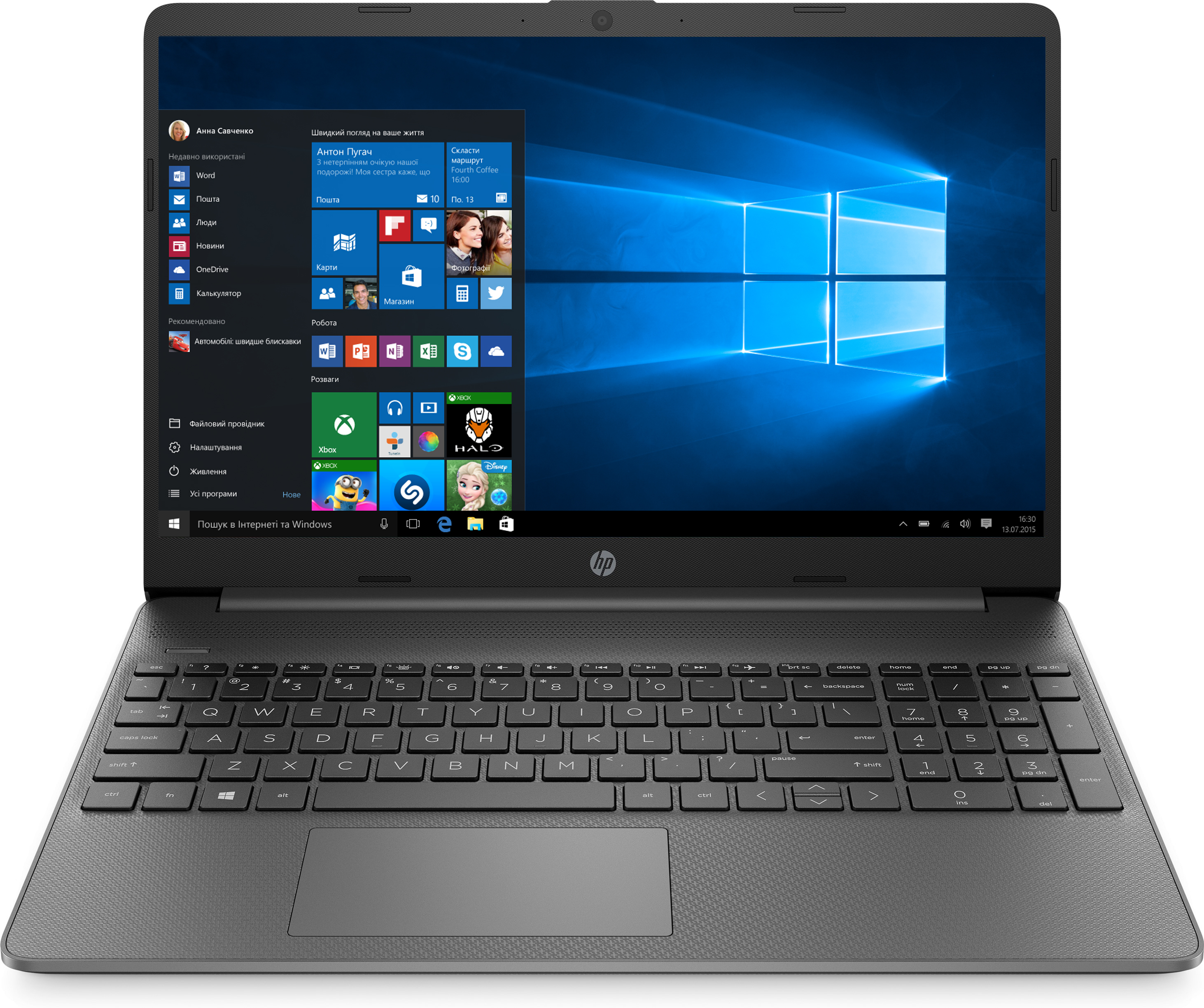 

Ноутбук HP Laptop 15-dw1036ur (201N6EA) Chalkboard Gray