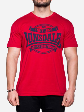 

Футболка Lonsdale NECTON 113767-2007 M Dark Red