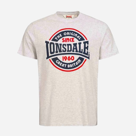 

Футболка Lonsdale RICHBORNE 113915-1044 XXL Marl Grey light