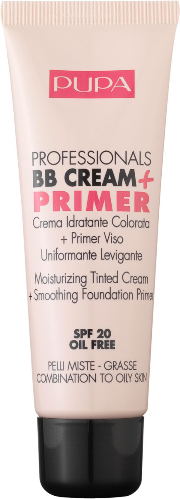 Акція на Тональный крем Pupa ВВ Cream + Primer Tone-Cream для жирной кожи №001 nude 50 мл (8011607211951) від Rozetka UA