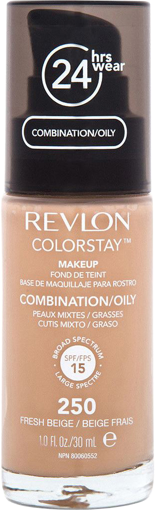 Акція на Тональный крем Revlon ColorStay комбинированная и жирная кожа с дозатором 250 Fresh Beige 30 мл (309974700078) від Rozetka UA