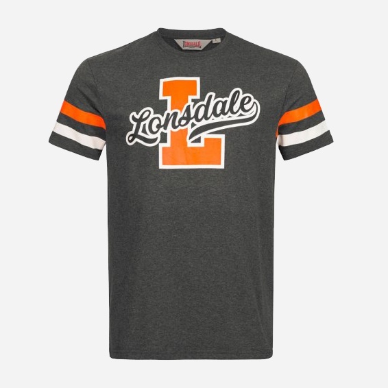 

Футболка Lonsdale FRAMLINGHAM 115002-1036 XXL Marl Anthracite