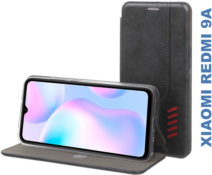 

Чехол-книжка BeCover Exclusive New Style для Xiaomi Redmi 9A Black