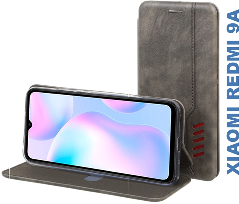 

Чехол-книжка BeCover Exclusive New Style для Xiaomi Redmi 9A Gray