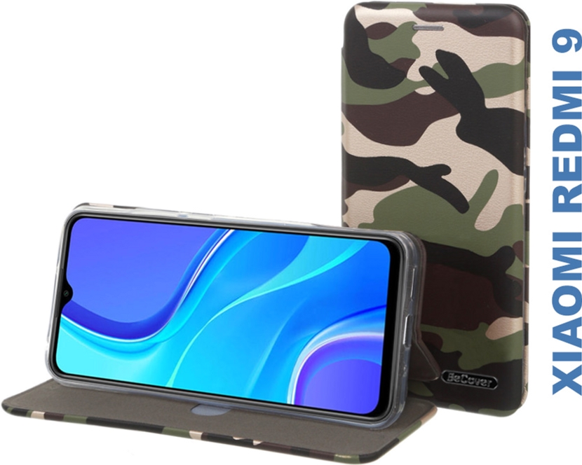 

Чехол-книжка BeCover Exclusive для Xiaomi Redmi 9 Camouflage