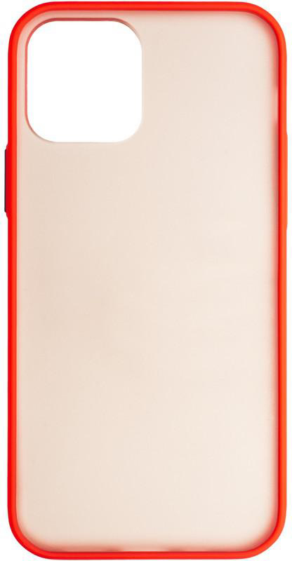 

Панель Gelius Bumper Mat Case для Apple iPhone 12/12 Pro Red