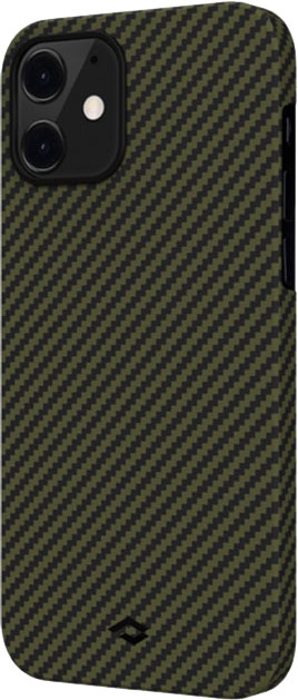 

Панель Pitaka MagEZ Case Twill для Apple iPhone 12 Black/Yellow