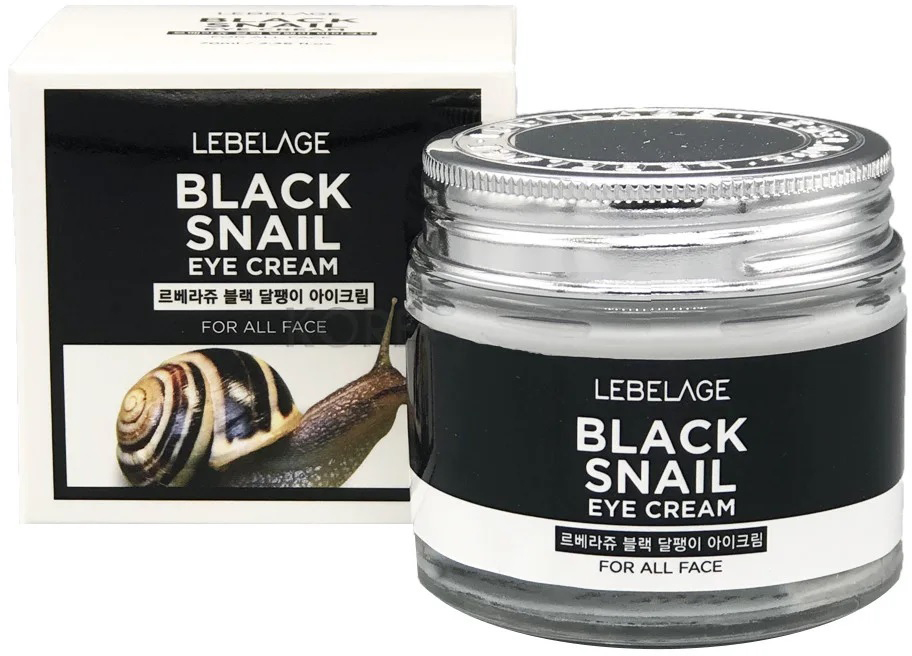 Улиточный восстанавливающий крем для кожи вокруг глаз Lebelage Black ...