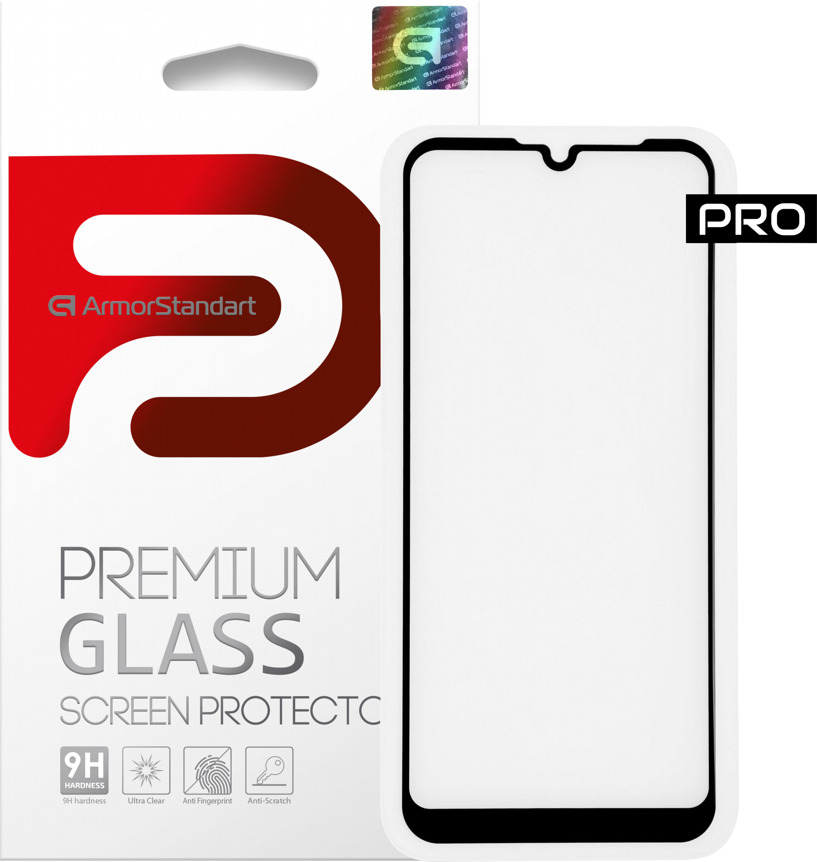 

Защитное стекло ArmorStandart Pro для Motorola Moto E6s Black