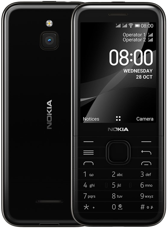 

Мобильный телефон Nokia 8000 DS 4G Black
