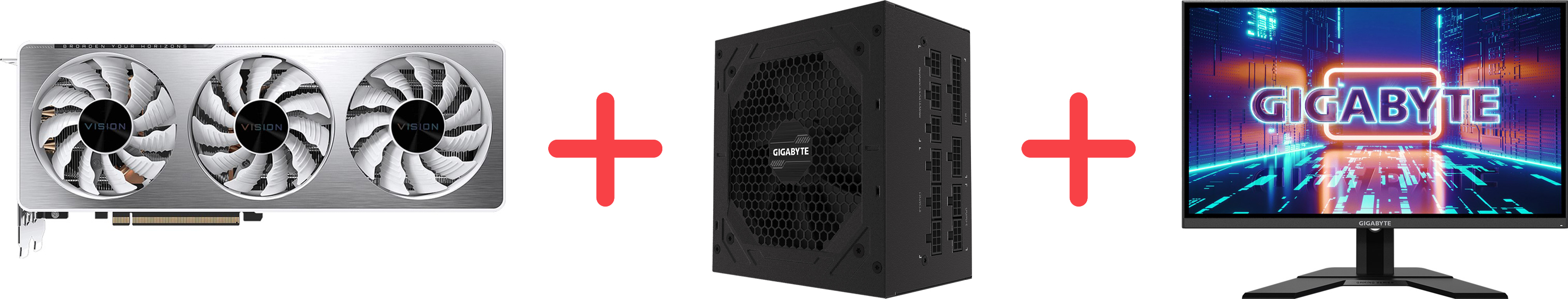 

Gigabyte PCI-Ex GeForce RTX 3070 Vision OC 8GB GDDR6 (256bit) (1725/14000) (2 х HDMI, 2 x DisplayPort) (GV-N3070VISION OC-8GD + P750GM + G27F)
