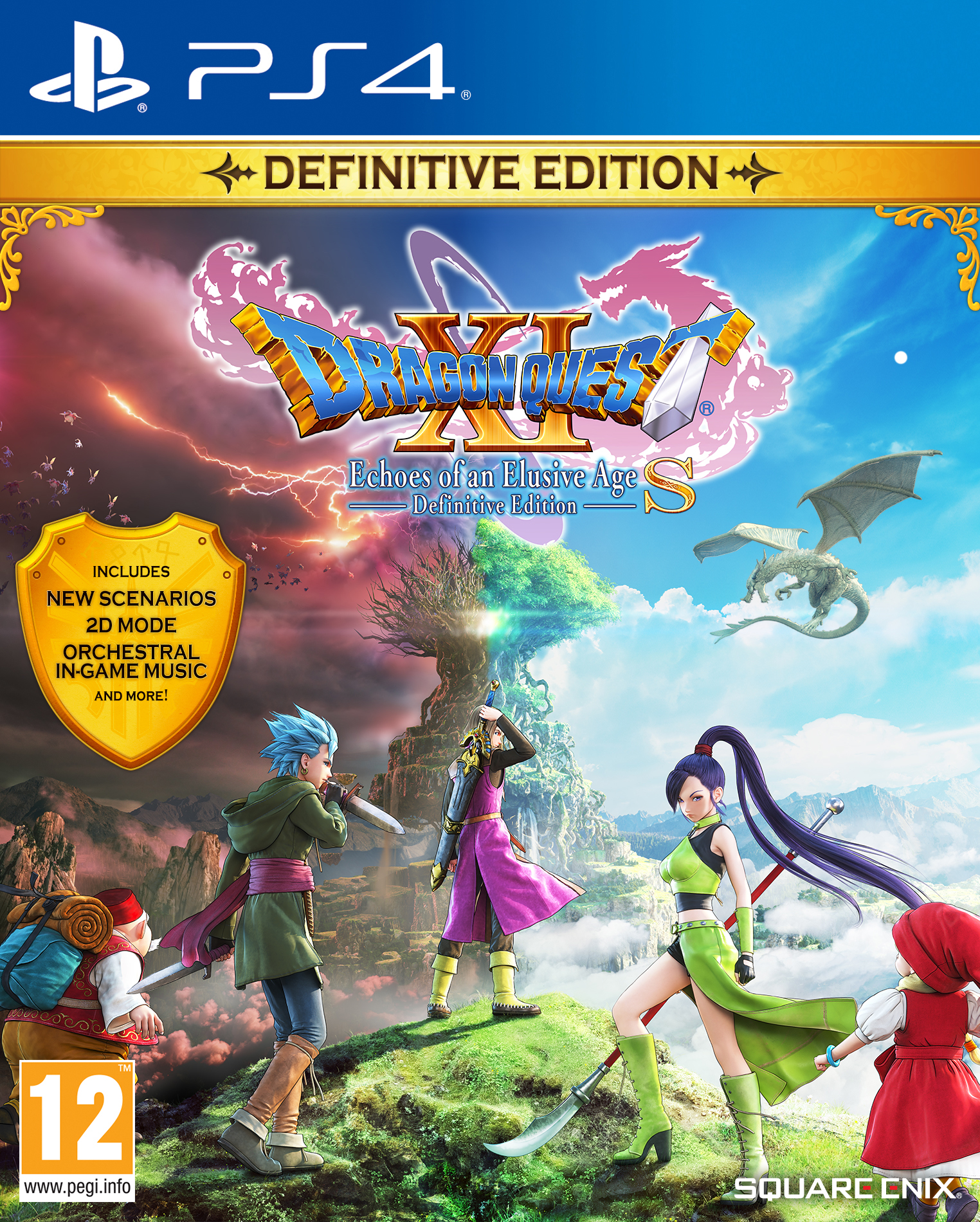 

Игра DRAGON QUEST XI S: Echoes of an Elusive Age Definitive Edition для PS4 (Blu-ray диск, English version)