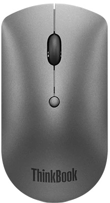 Акция на Мышь Lenovo ThinkBook Bluetooth Silent Mouse Grey (4Y50X88824) от Rozetka UA