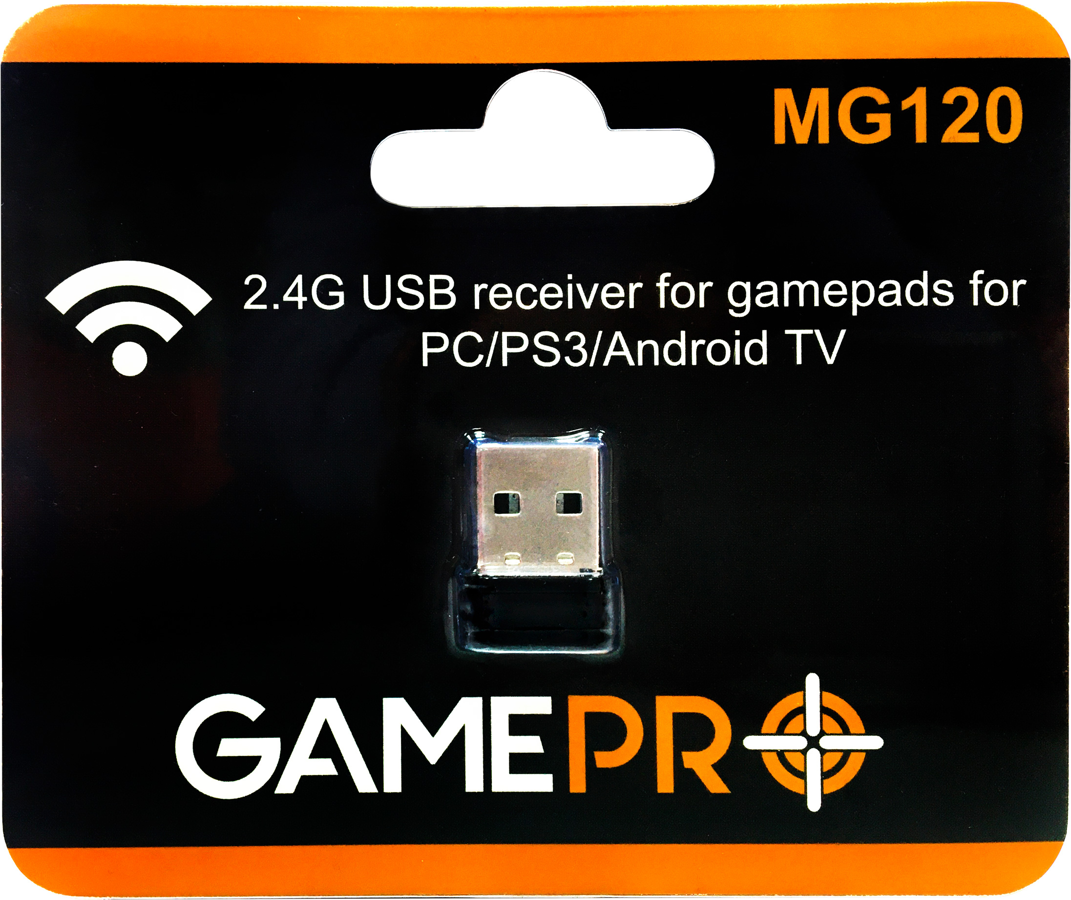 

Ресивер GamePro 2.4G USB MG120 для геймпадов GamePro