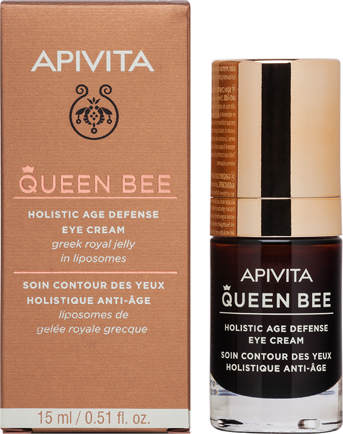Акція на Крем для кожи вокруг глаз Apivita Queen Bee для комплексной защиты от старения 15 мл (5201279071820) від Rozetka UA