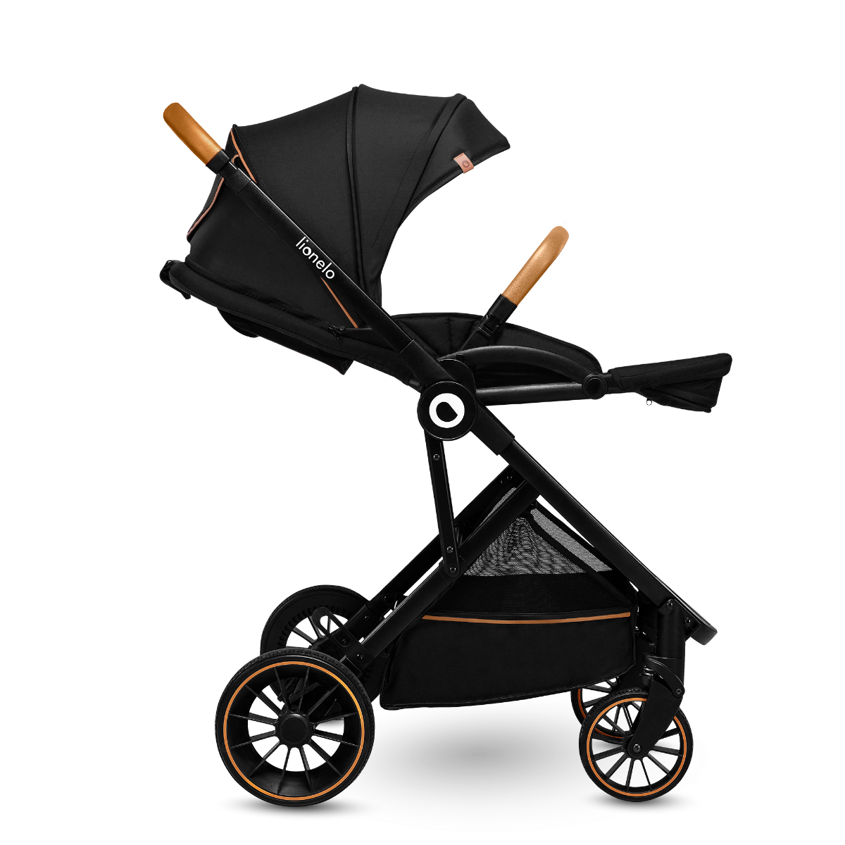 

Универсальная коляска 3 в 1 Lionelo RIYA BLACK ONYX