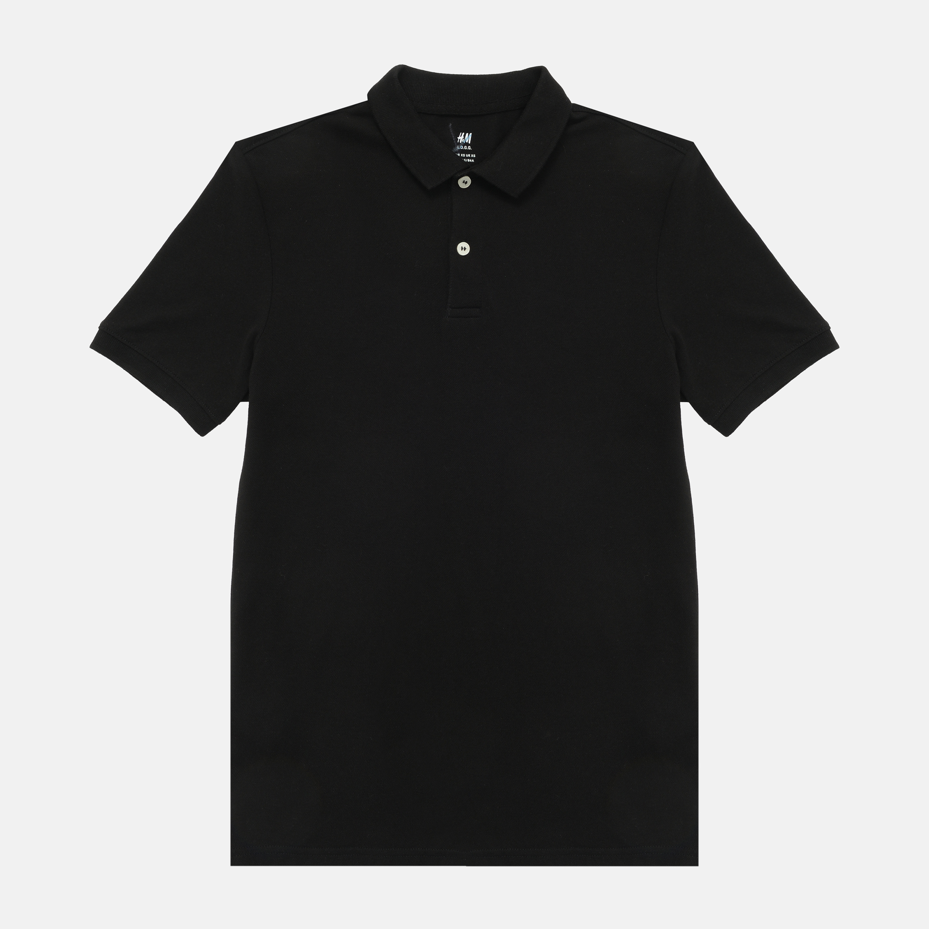 

Поло H&M 1703-7330902  Черное, Поло H&M 1703-7330902 XS Черное