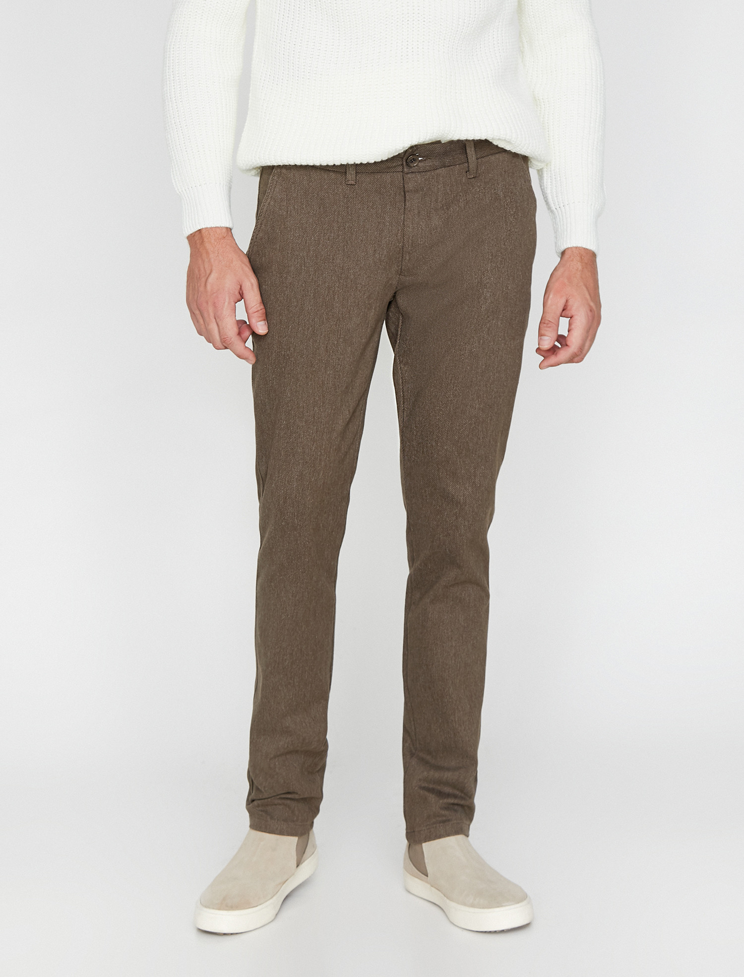 

Брюки Koton 0KAM49073BW-500 48 Brown