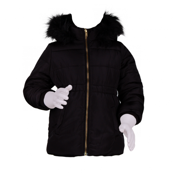 

Курточка для девочки 2 года (87 см) O 10234-black черный цвет