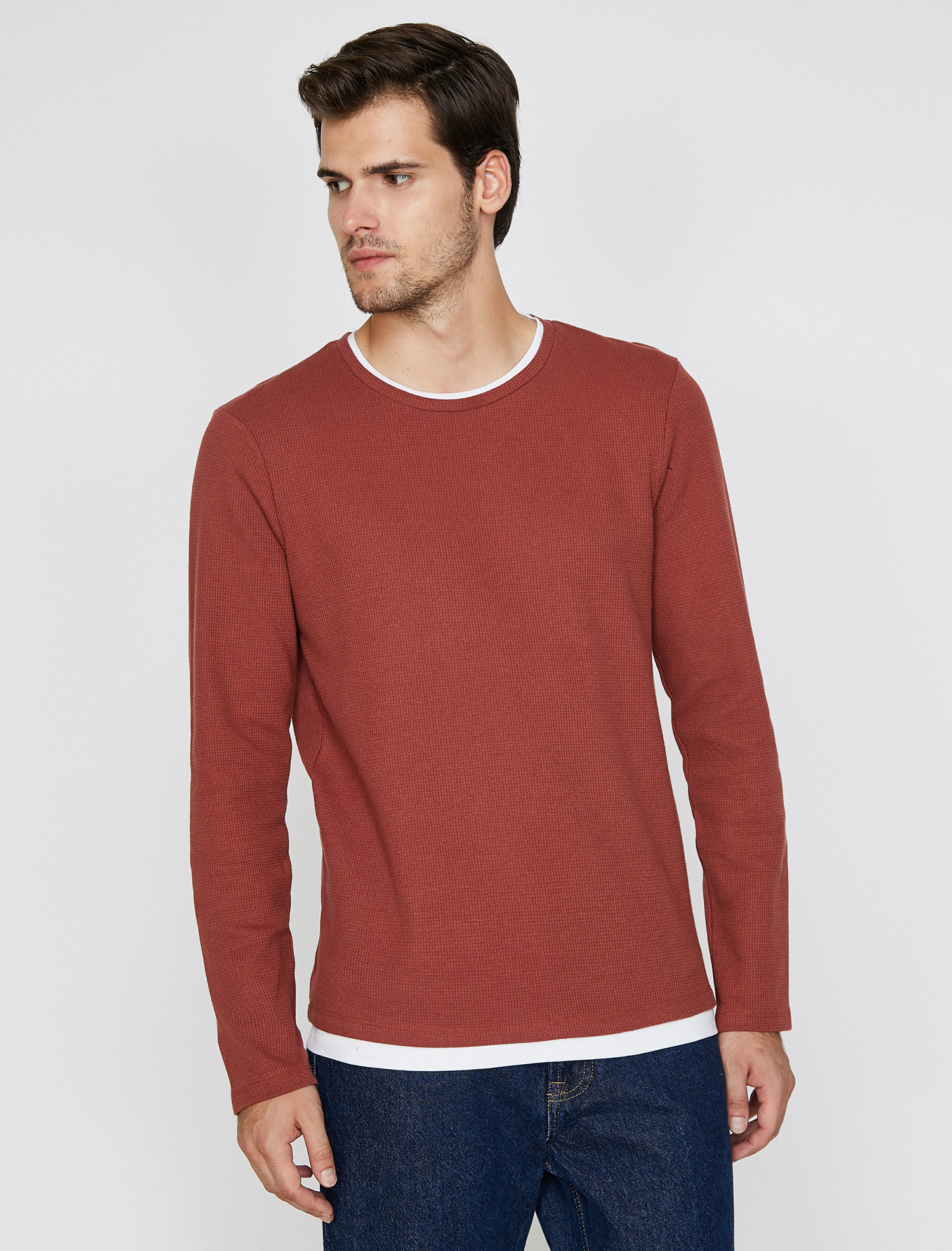 

Джемпер Koton 0KAM14559OK-996 XL Terracotta