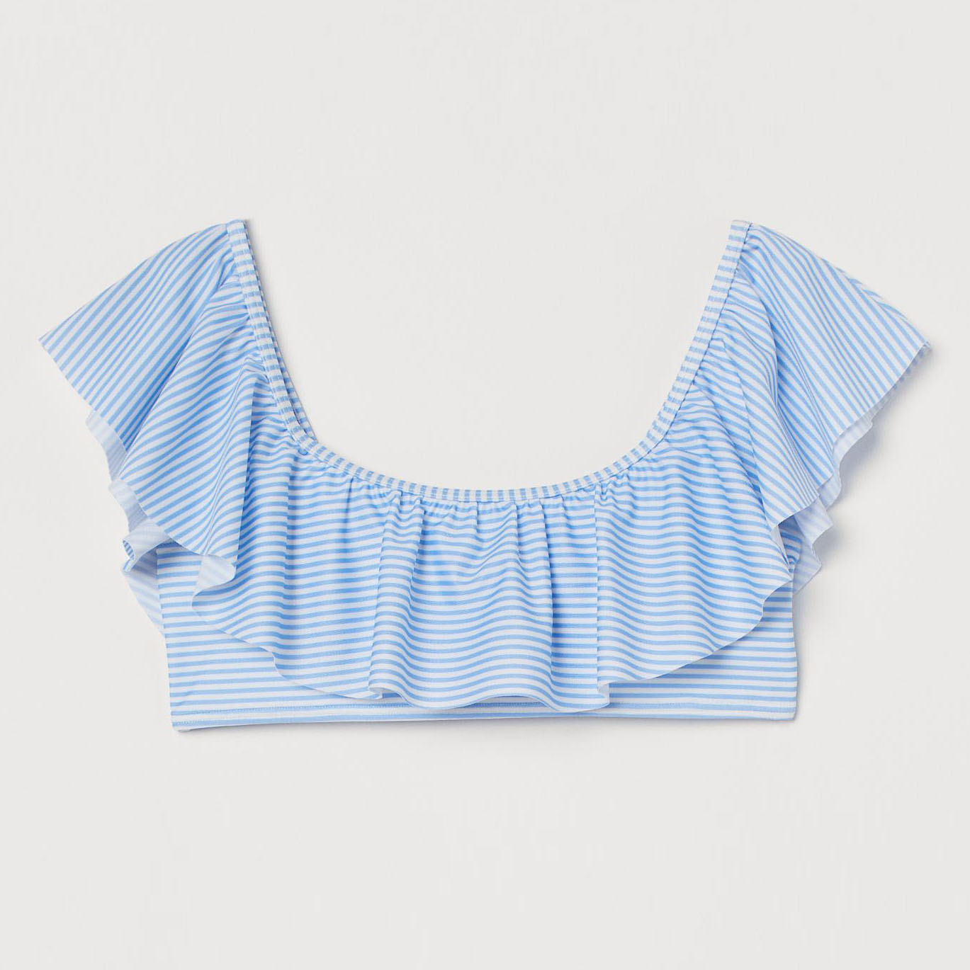 

Купальный лиф H&M 2801-84907312 170 см Бело-голубой в полоску (hm05662218351)