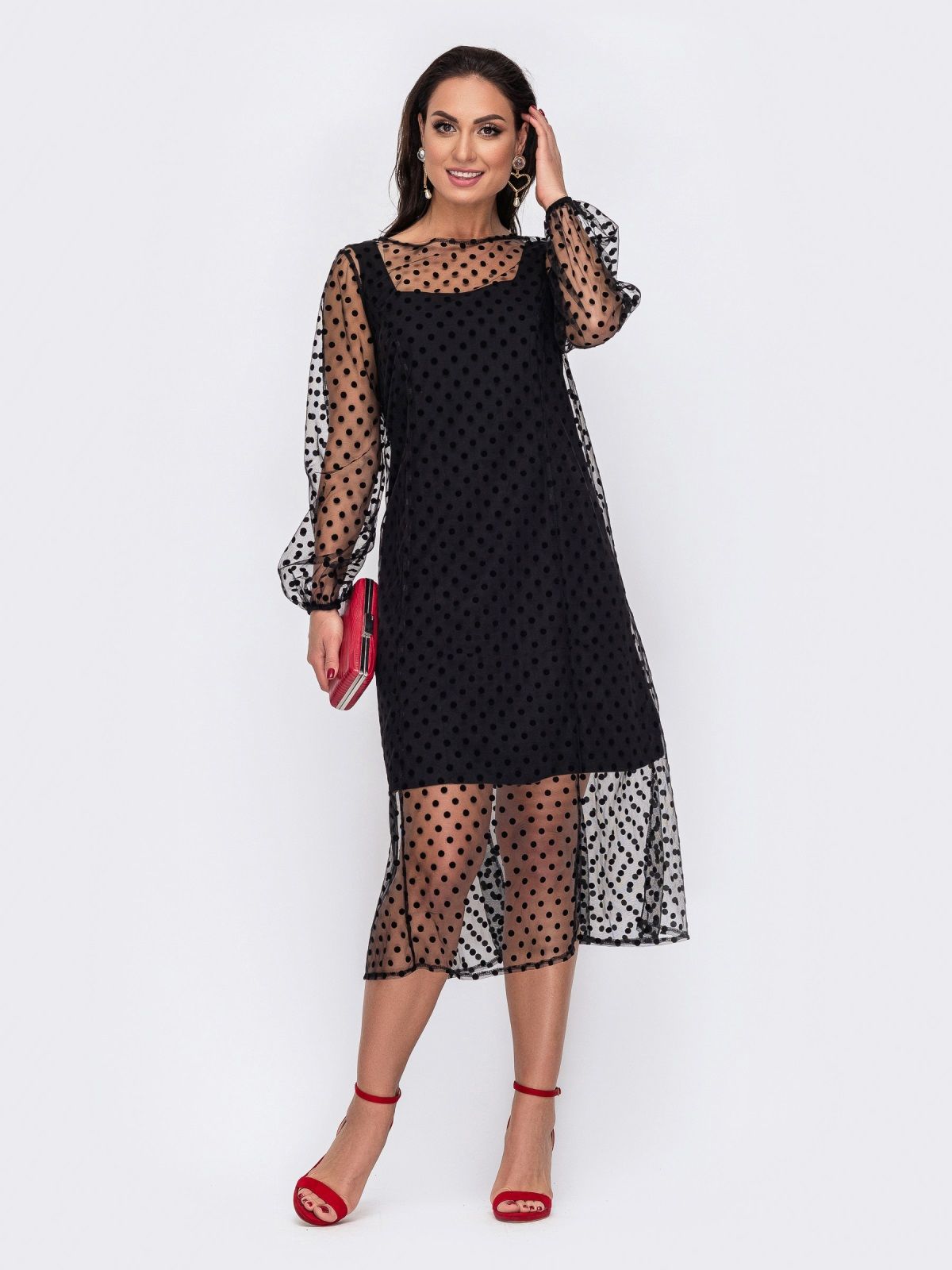 

Платье Dressa 52148 56-58 Черное